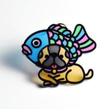 鯛魚燒 鯛魚狗 掛飾 / 匙扣  l 龍年 福貼 揮春 春聯 招財