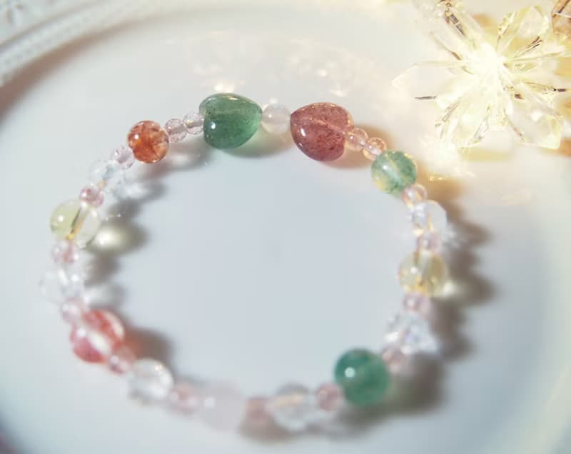 小禮物 l 招桃花 l 草莓晶 l 黃水晶 l 綠草莓晶