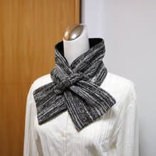 可調式短圍巾.scarf 保暖圍脖 雙面雙色 大人.小孩均適用