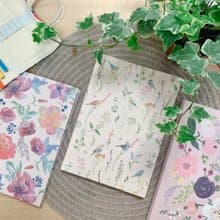 花草鳥風療癒時光 A5 共3色