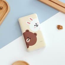 LINE FRIENDS經典-可愛探頭雙線快充10000mAh行動電源