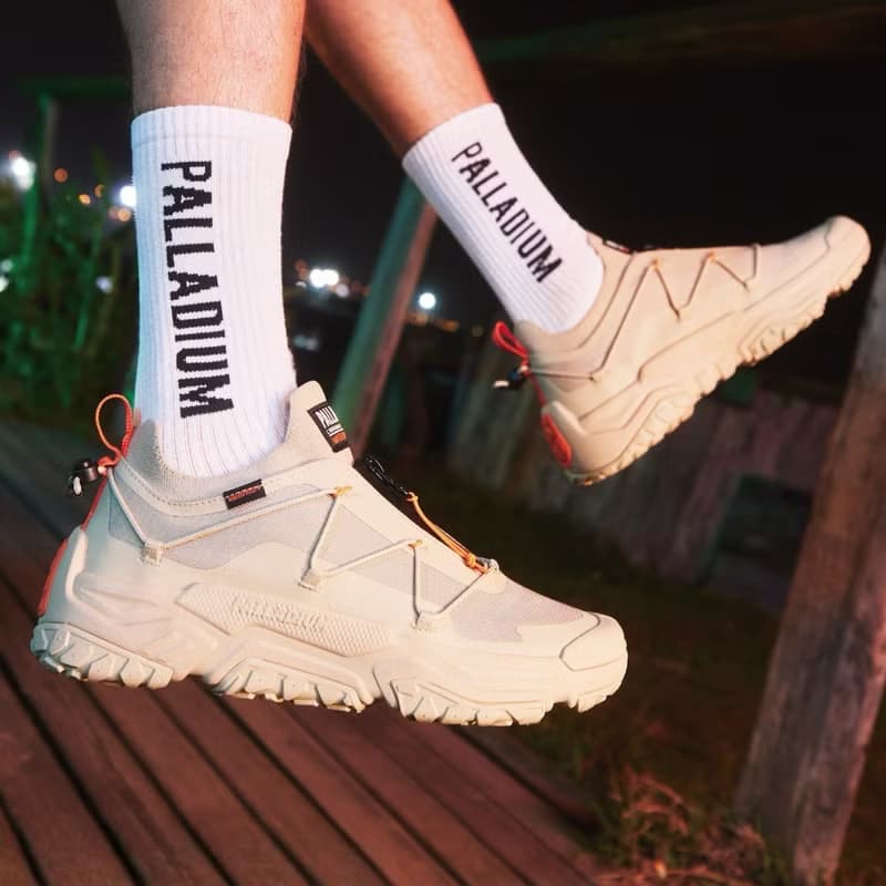PALLADIUM OFF-GRID 輪胎橘標襪套式防水靴 79112