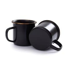 【兩入一組】Barebones CKW-343 琺瑯杯組 / 炭灰(14oz)