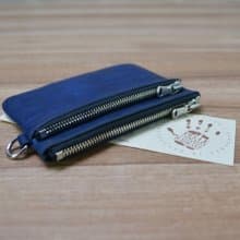 雙拉鍊錢包/雙拉鍊零錢包/雙拉鍊短夾/票卡包/零錢包(4色)