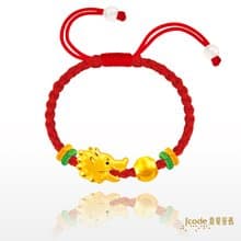 【亞墨金珠寶】群龍之首 黃金飾品 十二生肖 龍年周歲禮 彌月禮物