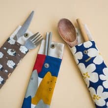 最實用禮物 餐具袋 可選花布 尺寸微調訂製