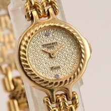 CONCRET PARIS女性用腕時計 クォーツ  ゴールド ブレスレット 手錶 古董錶
