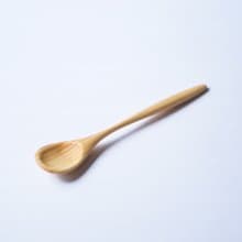 木のデザートスプーン, ひのき