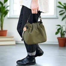 BALON　mini　カーキ　CORDURA　撥水加工ナイロン素材バッグ