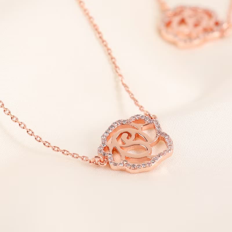 【快速出貨】La Rose du Petit Prince 玫瑰項鍊 小王子系列