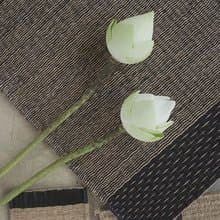 Set 2, Indigo Housewarming, Home Gifts, placemat, table mat, jute platemat