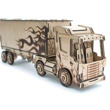 dOLOb-DIY木質-連結貨櫃車2件特惠組-耶誕交換禮物