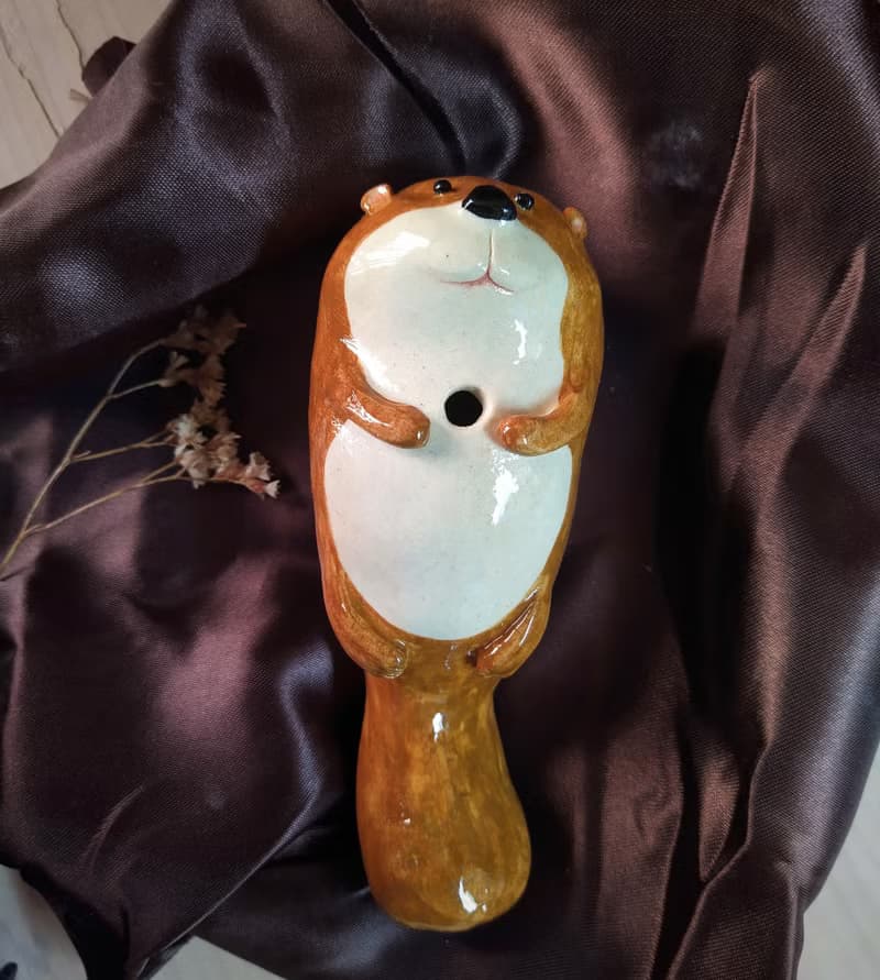我就是很可愛系列  海獺寶寶造型花器