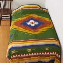 Navajo Multi Cloth Bed Cover