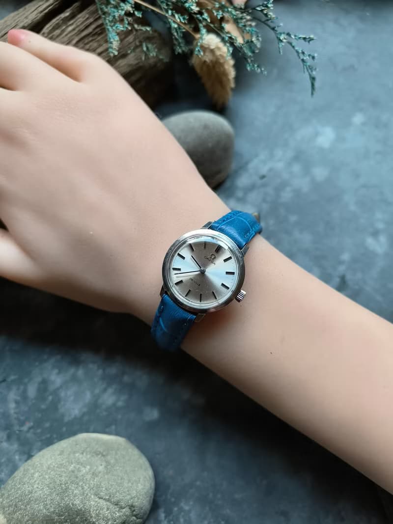 稀有Omega 古董錶 機械手上鍊錶