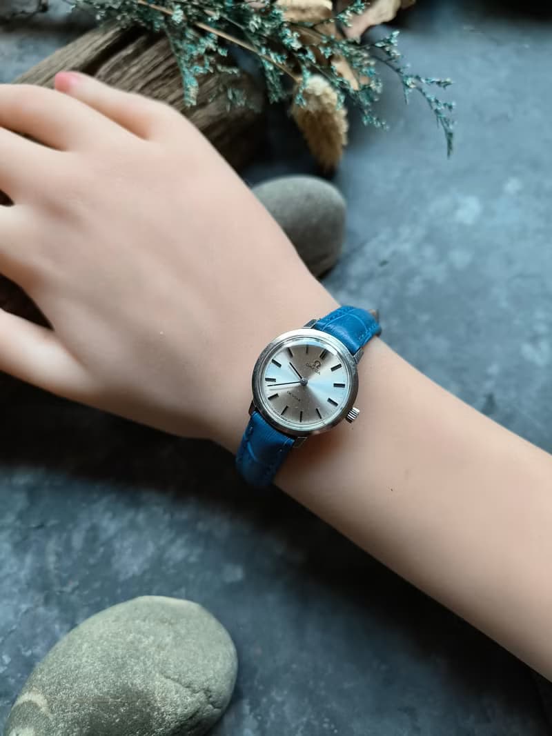 稀有Omega 古董錶 機械手上鍊錶