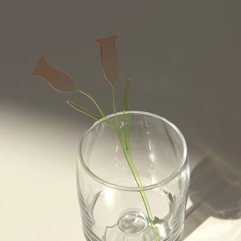 Acrylic flower (L size)