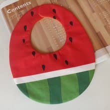 11/14後出貨 西瓜  彌月禮物 嬰兒圍兜 寶寶圍兜 口水巾