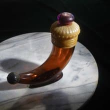 【老時光 OLD-TIME】早期美國雅芳玻璃香水瓶