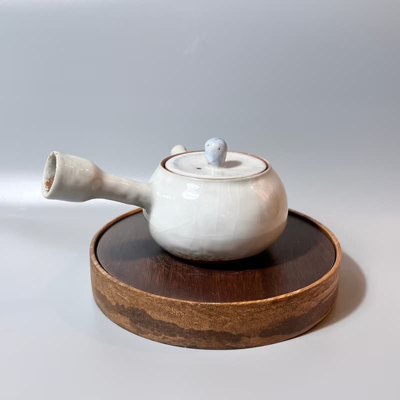 溫潤白釉側把茶壺 / 極品白釉 / 小平凡手作