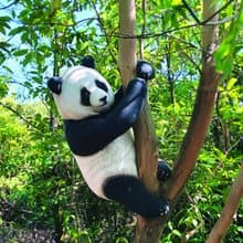 頑皮的小熊貓豆袋