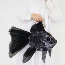 金魚包 3way斜背包 單肩背包 側背包 手提包 手工 星辰黑