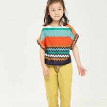 Ángeles-克拉洛繫帶七分褲(黃/灰)