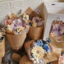 向日葵花束(含提盒) 畢業小花束 情人節  謝師花束 生日 榮陞退休