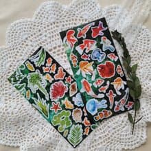 Green Night Object Sticker 녹색의밤 오브젝트 씰스티커