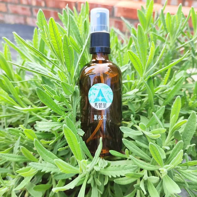 香草芳療組盒-純露藥草手工皂+能量療癒噴霧-無毒香草-靜心手作