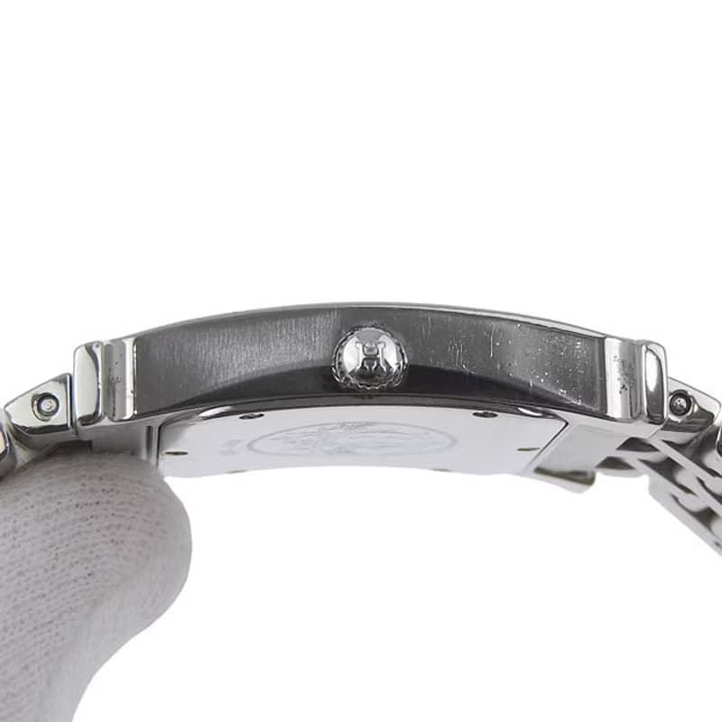 【日本直送】エルメス HERMES Hウォッチ 腕時計 HH1.510 SS クオーツ アナログ表示 オレンジ文字盤 ボーイズ【中古】