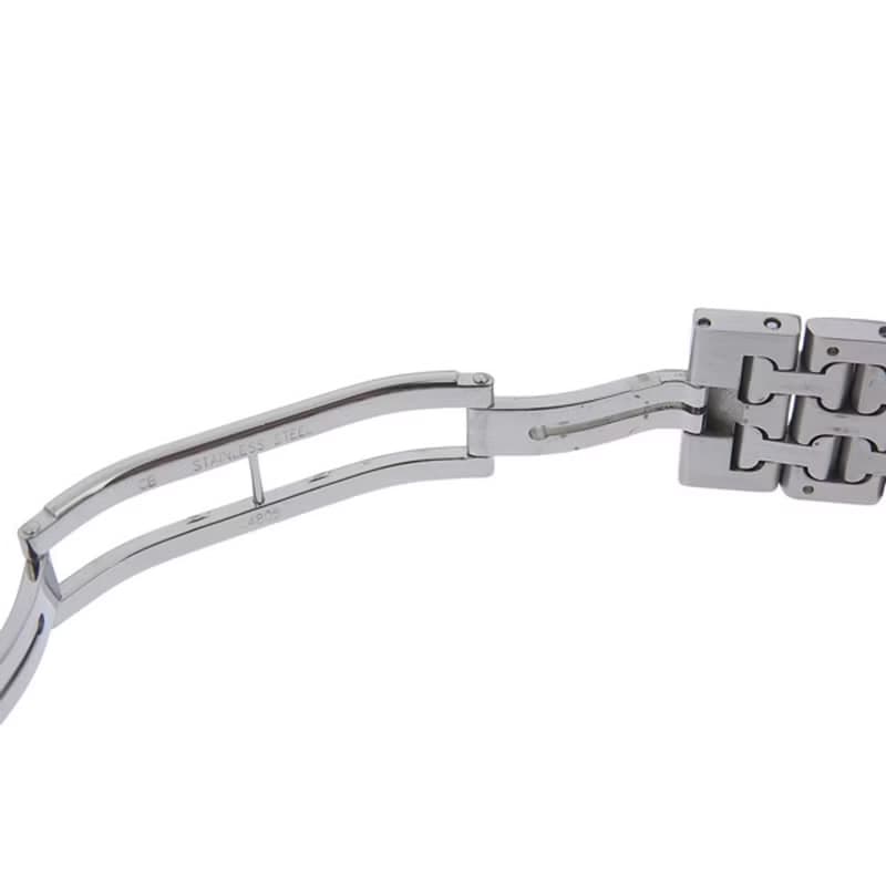 【日本直送】エルメス HERMES Hウォッチ 腕時計 HH1.510 SS クオーツ アナログ表示 オレンジ文字盤 ボーイズ【中古】