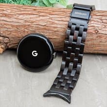 【木製バンド】EINBAND Google Pixel Watch 天然木バンド Ebony Wood