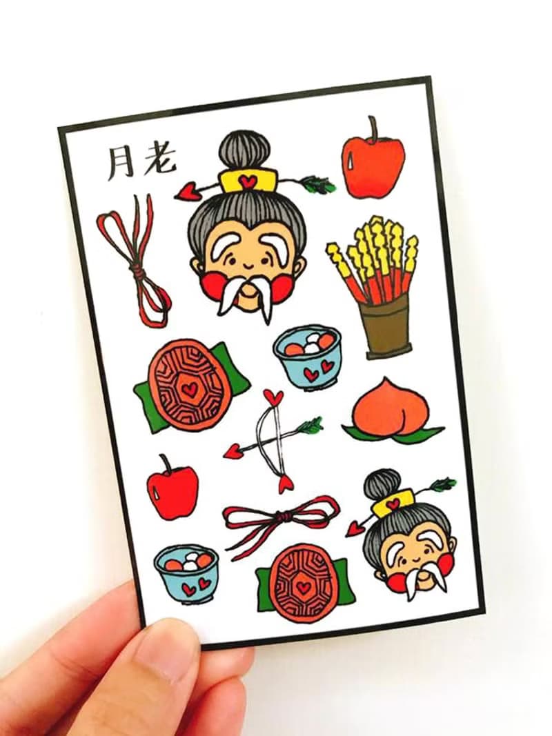 新年拜拜/手帳 筆記貼紙/拜財神/拜月老/拜文昌