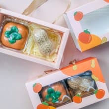 好柿花生紅龜粿手工皂禮盒(一盒三入)