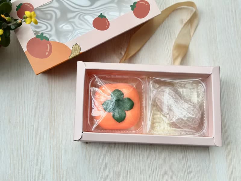 好柿花生紅龜粿手工皂禮盒(一盒三入)