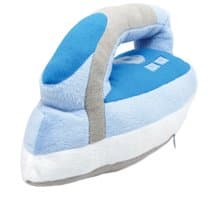 毛絨熨斗揚聲器 - 粉藍色