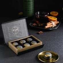 【禮盒】限量McKARAT | 黑鑽馬卡龍 6入/盒