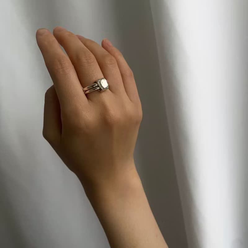 戒指 925純銀 top ring01