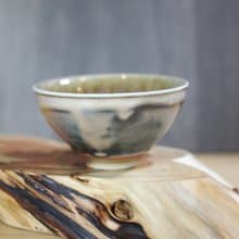 【母親節禮物】120ml 天目釉 柴燒茶杯 鶯歌名家葉敏祥手工作品