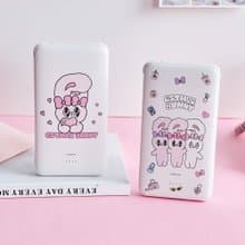 艾絲樂小兔手捧愛心雙線快充10000mAh行動電源