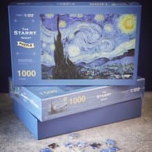 本地設計-梵高 The Starry Night 砌圖