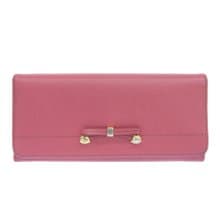 【日本直送】プラダ PRADA 長財布 リボン 1M1132 サフィアーノ ペオニア ピンク レディース【中古】