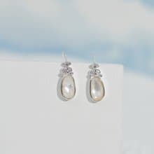 Oceano 霓彩光透珠貝耳環 輕珠寶工藝/海洋寶藏/閃耀迷人