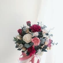 永生花 永生玫瑰花 乾燥花 新娘捧花 拍照花束 求婚花束 婚禮婚紗