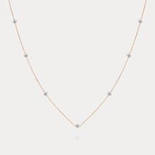 Lluvia de Estrellas | 星雨 0.56ct八心八箭天然鑽石 18K項鍊