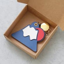 小小富士山日出悠遊卡+發票載具(手工植鞣 真皮)