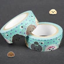 【小飯糰貴賓】★聖誕禮物★創意可愛。和紙。紙膠帶。