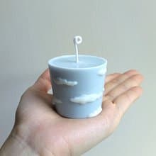 Clouds 花香系 60g 香氛大豆蠟燭 玫瑰野薑花茉莉 |婚禮小物 回禮
