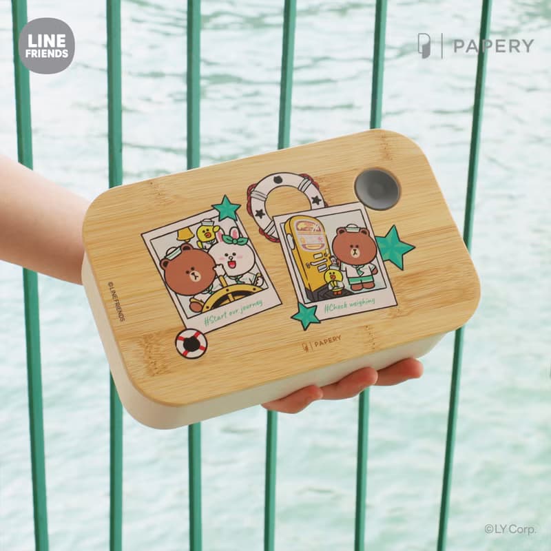 環保便當盒LINE FRIENDS HONG KONG SUMMER CHILL LET'S SET SAIL